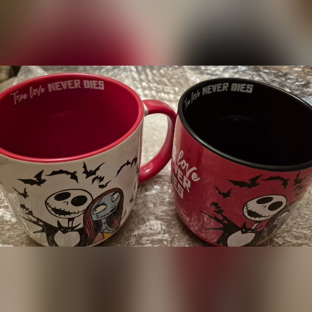 Disney Nightmare Before Christmas Mug - White and Red - Picture 3 of 6
